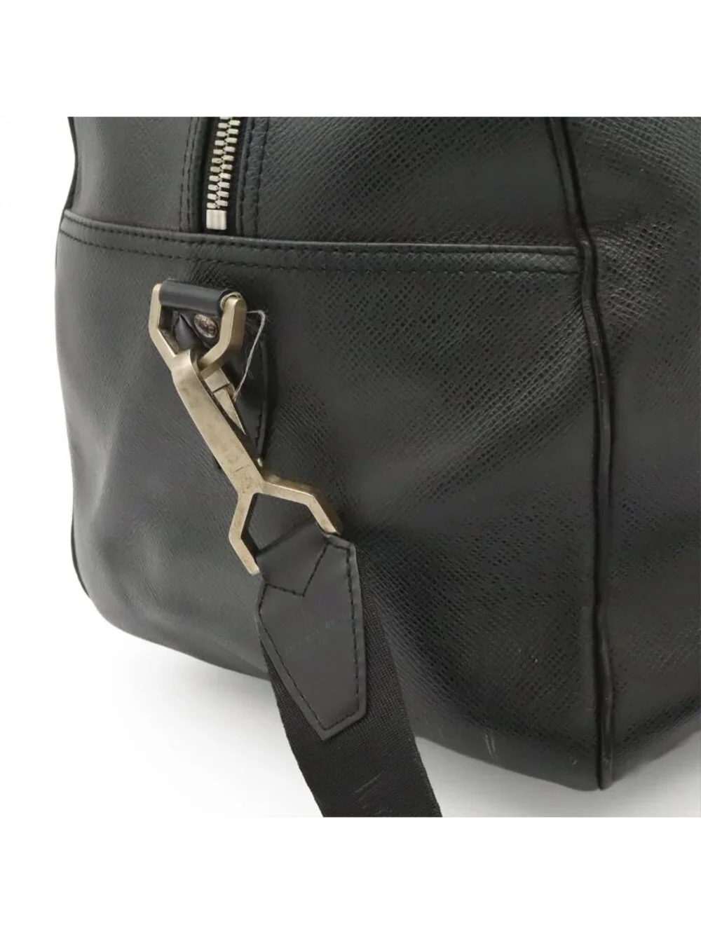 Louis Vuitton Taiga Kendal PM Boston Bag Purse 2-Way Ardoise Black
